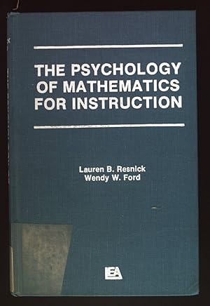 Image du vendeur pour Psychology of Mathematics for Instruction mis en vente par books4less (Versandantiquariat Petra Gros GmbH & Co. KG)