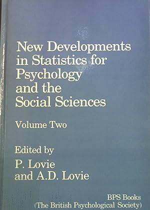 Seller image for New Developments in Statistics for Psychology and the Social Sciences, vol. 2. for sale by books4less (Versandantiquariat Petra Gros GmbH & Co. KG)