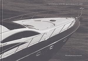 Sunseeker Luxury Motoryachts 2009 : Range Specification Brochure