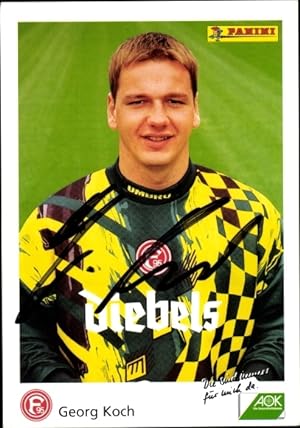 Sammelbild Fußballspieler Georg Koch, Fortuna Düsseldorf