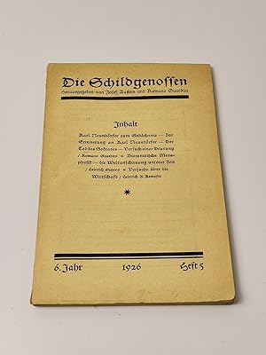 Die Schildgenossen - Katholische Zweimonatsschrift. (Heft 5, 6. Jahr, 1926)