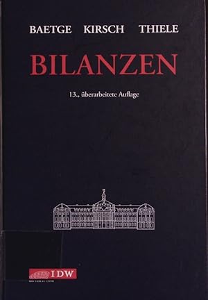 Bild des Verkufers fr Bilanzen. zum Verkauf von Antiquariat Bookfarm