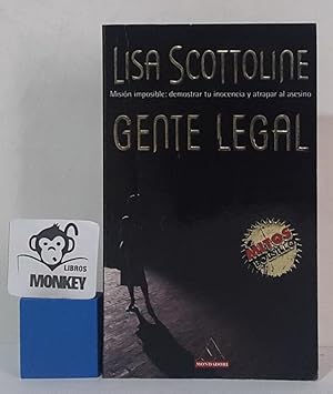 Imagen del vendedor de Gente legal a la venta por MONKEY LIBROS