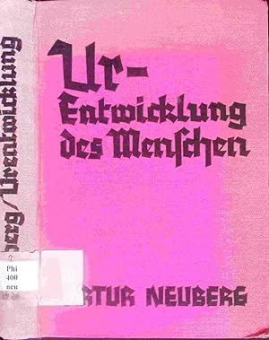 Seller image for Urentwicklung des Menschen. Tatsachen u. Gedanken. for sale by Antiquariat Bookfarm