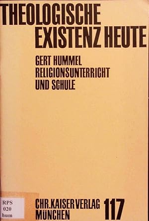 Bild des Verkufers fr Religionsunterricht und Schule. zum Verkauf von Antiquariat Bookfarm