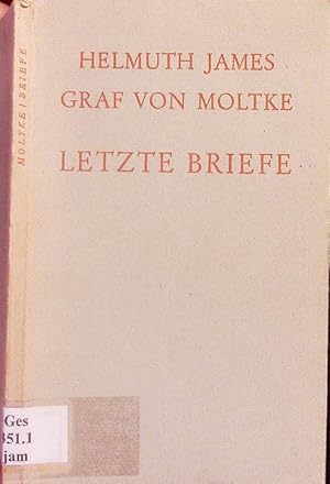 Bild des Verkufers fr Letzte Briefe aus dem Gefngnis Tegel. zum Verkauf von Antiquariat Bookfarm