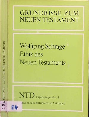 Bild des Verkufers fr Ethik des Neuen Testaments. zum Verkauf von Antiquariat Bookfarm