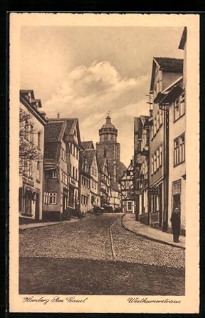 Ansichtskarte Homberg /Cassel, Blick in die Westheimerstrasse