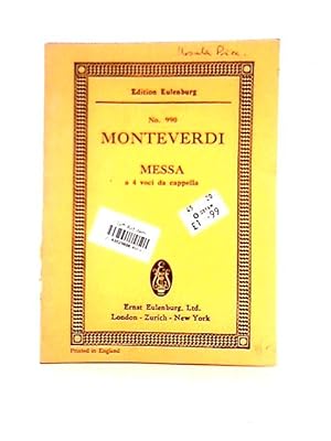 Immagine del venditore per Messa venduto da World of Rare Books