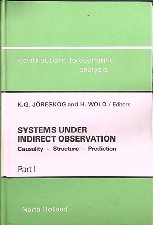 Immagine del venditore per Systems under indirerct Observation part I venduto da Librodifaccia