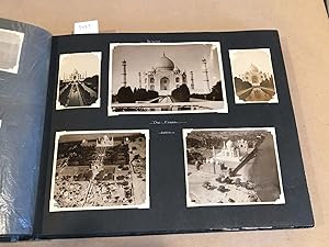 Photograph Album of trip to Egypt, Middle East, India, Singapore, Hong Kong ca. 1933