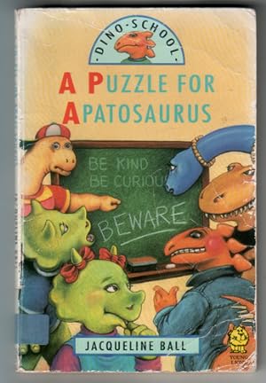 Image du vendeur pour A Puzzle for Apatosaurus mis en vente par The Children's Bookshop
