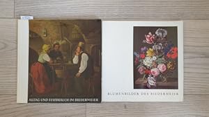 Seller image for Ausstellung Alltag und Festbrauch im Biedermeier (2 BCHER): Gemlde u. Aquarelle aus d. Sammlungen d. Niedersterr. Landesmuseums Wien. for sale by Gebrauchtbcherlogistik  H.J. Lauterbach