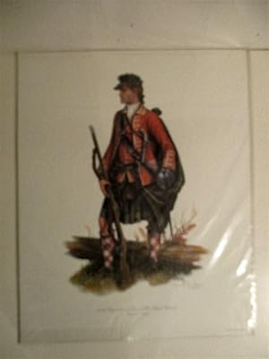 42nd Regiment of Foot (Black Watch). Private 1756.