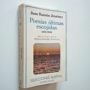 Imagen del vendedor de Poesas ltimas escojidas (1918-1958) a la venta por MAUTALOS LIBRERA