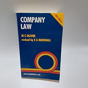 Bild des Verkufers fr Company Law (Handbook Series) zum Verkauf von Cambridge Rare Books