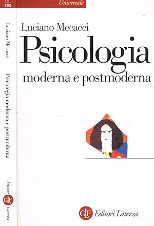 Bild des Verkufers fr Psicologia moderna e postmoderna zum Verkauf von Biblioteca di Babele