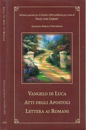 Bild des Verkufers fr Vangelo di Luca - Atti degli Apostoli - Lettera ai Romani zum Verkauf von Biblioteca di Babele