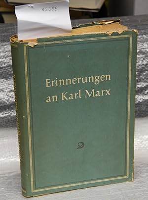 Erinnernungen an Karl Marx - Mit 11 Zeichnungen von Stalinpreisträger N.N.Shukow