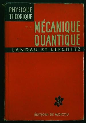 Seller image for Mecanique quantique for sale by Librodifaccia