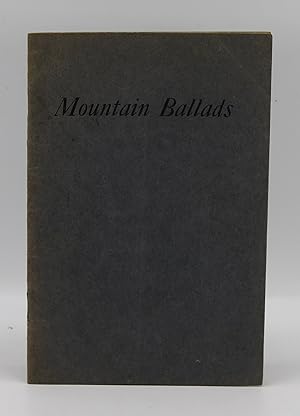 Bild des Verkufers fr Mountain Ballads for Social Singing zum Verkauf von Besleys Books  PBFA