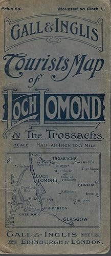 Gall & Inglis Tourist Map of Loch Lomond & the Trossachs