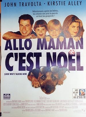 "ALLO MAMAN C'EST NOËL (LOOK WHO'S TALKING NOW)" Réalisé par Tom ROPELEWSKI en 1993 avec John TRA...