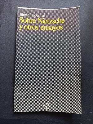 Seller image for Sobre Nietzsche y otros ensayos for sale by Vrtigo Libros
