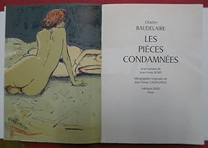 Seller image for Charles Baudelaire - J.P. Cassigneul - Les Pices Condamnes - with suite for sale by Kees van Dongen - Art
