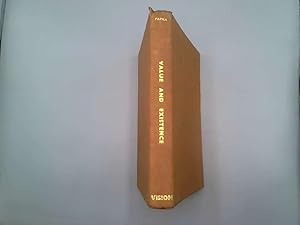 Seller image for Value and existence: Studies in philosophic anthropology for sale by Goldstone Rare Books