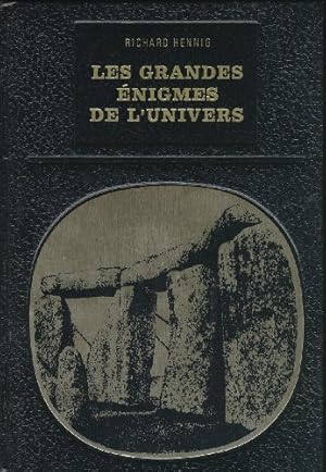 Imagen del vendedor de Les grandes nigmes de l'univers. Bibliothque des grandes nigmes. a la venta por Ammareal