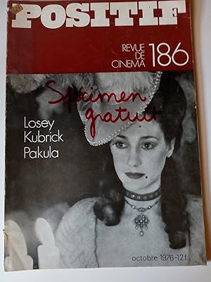 Positif. Revue de Cinéma nº 186 Octobre 1976