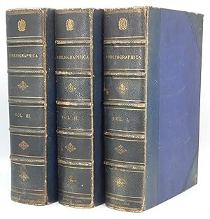 Bibliographica [12 Parts Bound Into 3 Volumes]