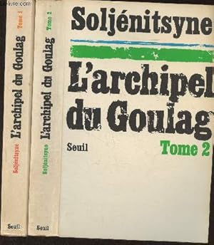 Image du vendeur pour L'archipel du Goulag 1918-1956 Essai d'investigation littraire Tomes I et II (2 volumes) mis en vente par Le-Livre