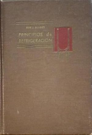 Seller image for PRINCIPIOS DE REFRIGERACION. for sale by Livraria Castro e Silva