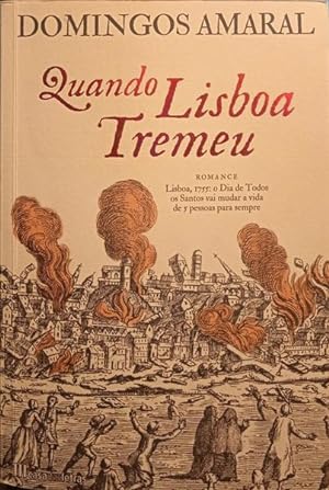 Bild des Verkufers fr QUANDO LISBOA TREMEU. zum Verkauf von Livraria Castro e Silva