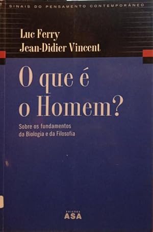 Image du vendeur pour O QUE  O HOMEM? mis en vente par Livraria Castro e Silva