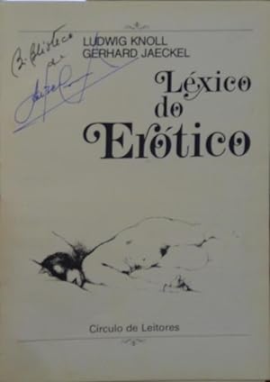 Bild des Verkufers fr LXICO DO ERTICO. [CRCULO DE LEITORES] zum Verkauf von Livraria Castro e Silva