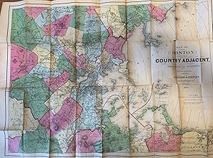 A. Williams & Co.'s Map of Country Around Boston