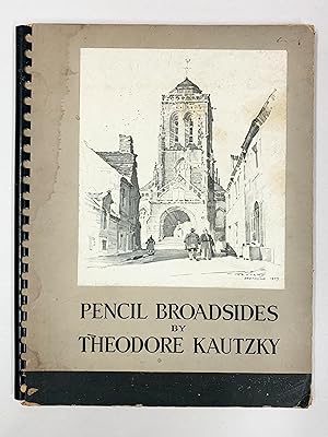 Image du vendeur pour Pencil Broadsides A Manual of Broad Stroke Technique mis en vente par Old New York Book Shop, ABAA