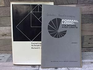 Imagen del vendedor de Formal Logic It's Scope and Limits a la venta por Archives Books inc.