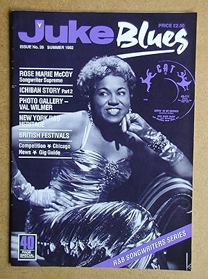 Image du vendeur pour Juke Blues. Issue No. 26. Summer 1992. mis en vente par N. G. Lawrie Books
