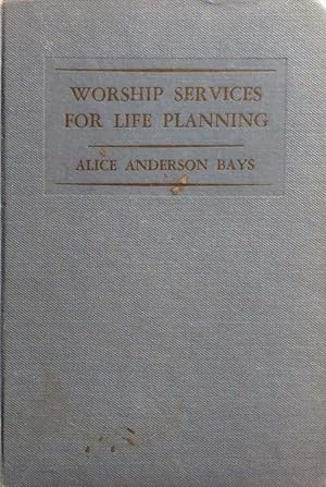 Seller image for Worship Services for Life Planning for sale by Kayleighbug Books, IOBA