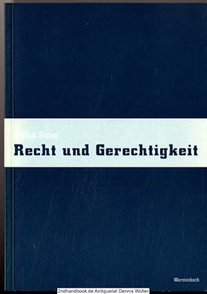 Seller image for Recht und Gerechtigkeit for sale by Dennis Wolter