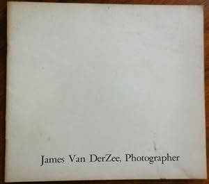 James Van DerZee, Photographer (Inscribed)