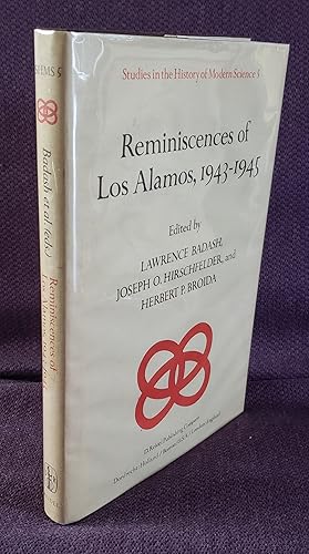 Bild des Verk�ufers f�r Reminiscences of Los Alamos 1943-1945. zum Verkauf von Ted Kottler, Bookseller