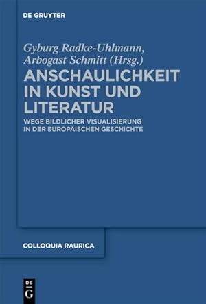Seller image for Anschaulichkeit in Kunst und Literatur for sale by BuchWeltWeit Ludwig Meier e.K.