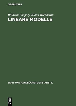 Bild des Verkufers fr Lineare Modelle zum Verkauf von BuchWeltWeit Ludwig Meier e.K.