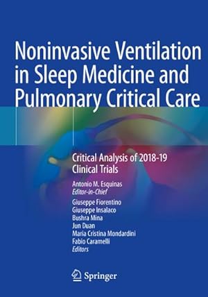 Seller image for Noninvasive Ventilation in Sleep Medicine and Pulmonary Critical Care for sale by BuchWeltWeit Ludwig Meier e.K.