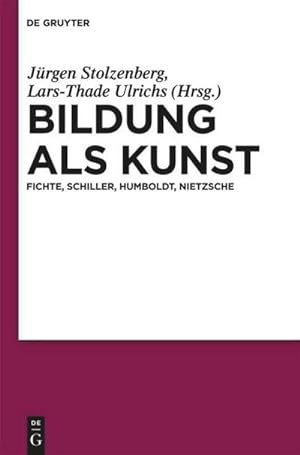 Bild des Verkufers fr Bildung als Kunst zum Verkauf von BuchWeltWeit Ludwig Meier e.K.